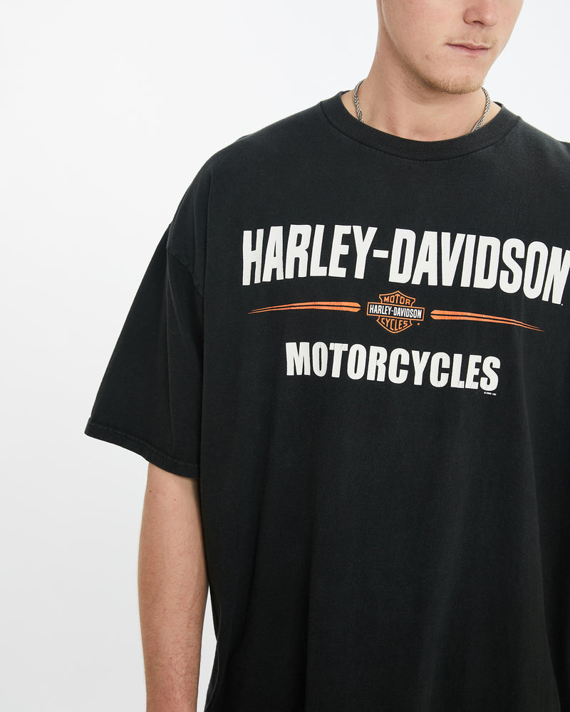 Vintage Harley Davidson Tee <br>XXL , The Real Deal , newtown, sydney, australia, thrift store, opshop, preloved, secondhand, sustainable, retro, antique, 70s, 80s, 90s, 2000s, 00s, fashion, clothing, streetwear, trendy, garment, style, boutique, store, shop, archive, sale, cheap, best, top