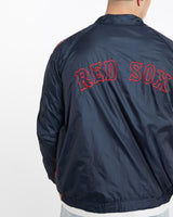 Vintage, MLB, Boston, Red, Sox, Windbreaker, Jacket, The Real Deal, size extra large, colour Multicolour, newtown, sydney, australia, thrift store, opshop, preloved, secondhand, sustainable, retro, antique, 70s, 80s, 90s, 2000s, 00s, fashion, clothing, streetwear, trendy, garment, style, boutique, store, shop, archive, sale, cheap, best, top, Jackets