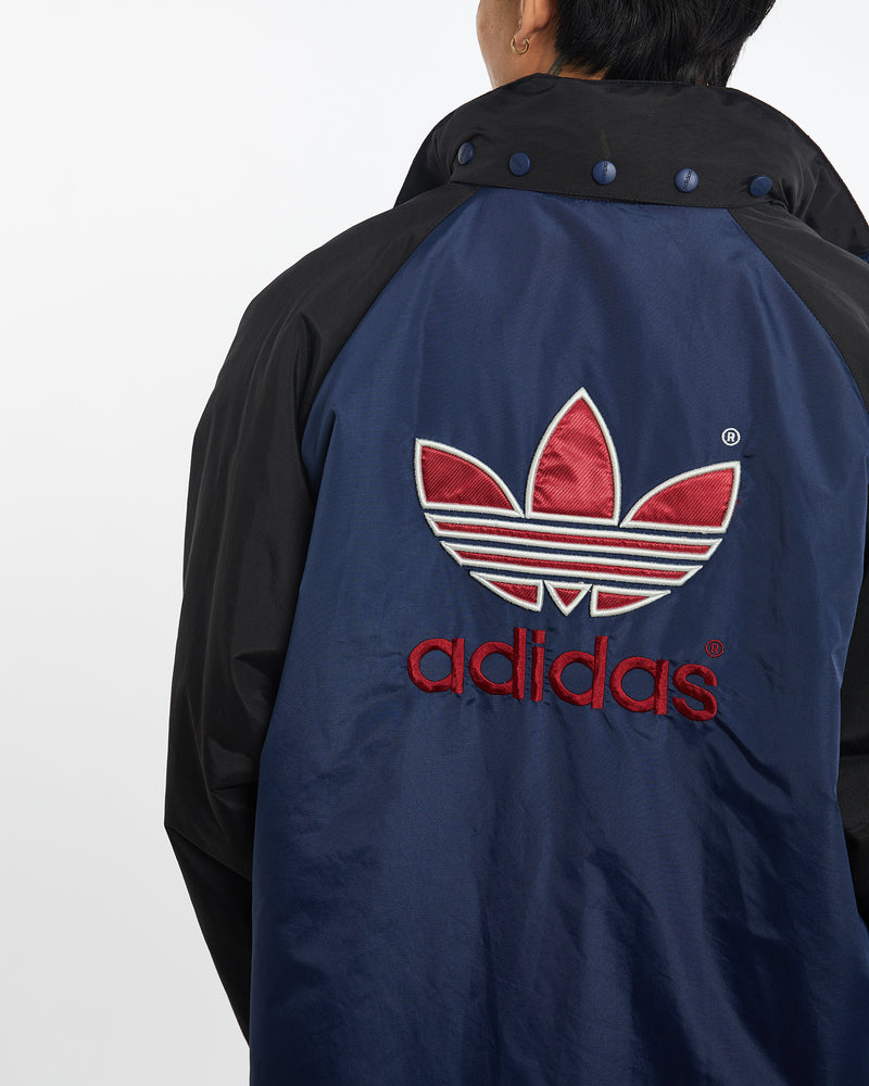 Vintage 90s Adidas Puffer Jacket <br>XL , The Real Deal , newtown, sydney, australia, thrift store, opshop, preloved, secondhand, sustainable, retro, antique, 70s, 80s, 90s, 2000s, 00s, fashion, clothing, streetwear, trendy, garment, style, boutique, store, shop, archive, sale, cheap, best, top