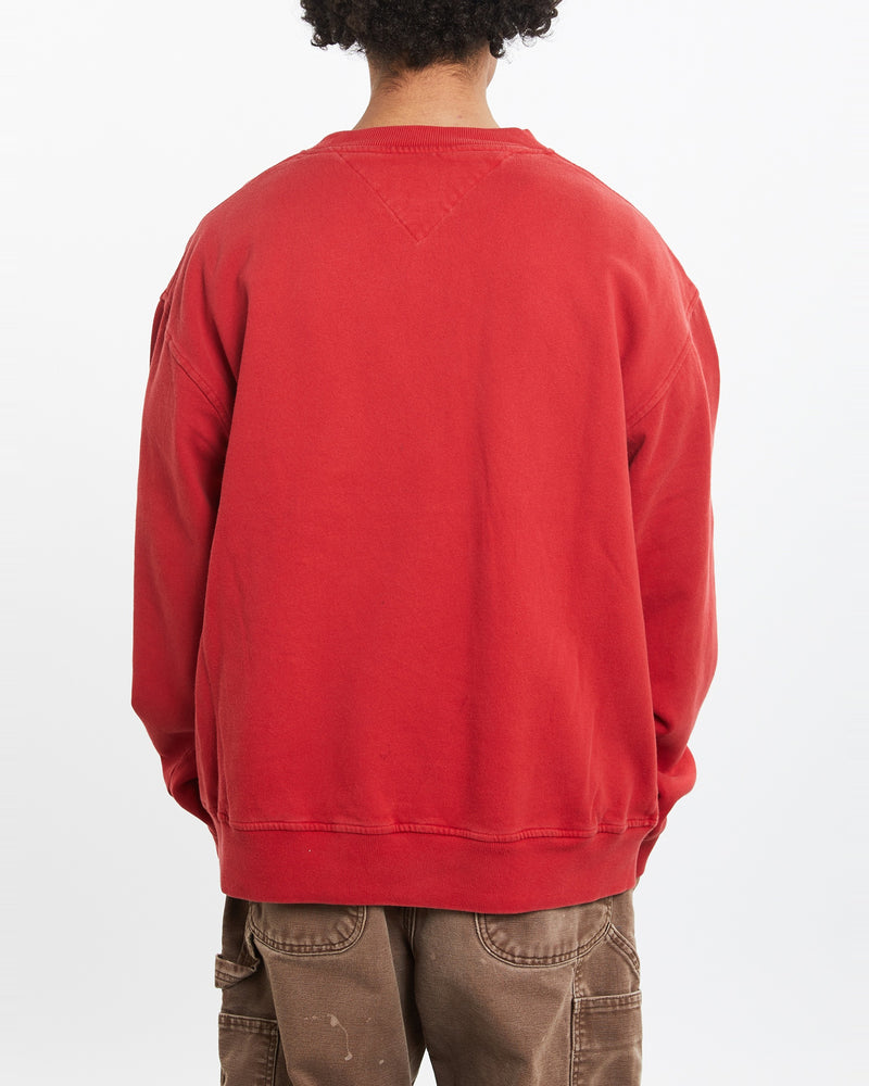 Vintage 90s Tommy Hilfiger Sweatshirt <br>M , The Real Deal , newtown, sydney, australia, thrift store, opshop, preloved, secondhand, sustainable, retro, antique, 70s, 80s, 90s, 2000s, 00s, fashion, clothing, streetwear, trendy, garment, style, boutique, store, shop, archive, sale, cheap, best, top
