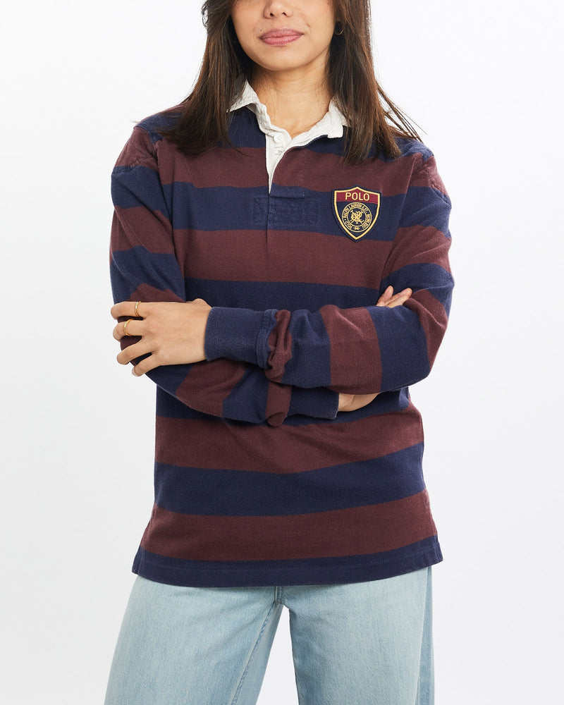 Vintage, 90s, Polo, Ralph, Lauren, Rugby, Shirt, The Real Deal, size double extra small, colour Multicolour, newtown, sydney, australia, thrift store, opshop, preloved, secondhand, sustainable, retro, antique, 70s, 80s, 90s, 2000s, 00s, fashion, clothing, streetwear, trendy, garment, style, boutique, store, shop, archive, sale, cheap, best, top, Shirts