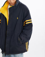 Vintage, Nautica, Reversible, Fleece, Jacket, The Real Deal, size extra large, colour Navy, newtown, sydney, australia, thrift store, opshop, preloved, secondhand, sustainable, retro, antique, 70s, 80s, 90s, 2000s, 00s, fashion, clothing, streetwear, trendy, garment, style, boutique, store, shop, archive, sale, cheap, best, top, Jackets