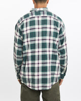 Vintage, 90s, L.L., Bean, Flannelette, Button, Up, Shirt, The Real Deal, size large, colour Multicolour, newtown, sydney, australia, thrift store, opshop, preloved, secondhand, sustainable, retro, antique, 70s, 80s, 90s, 2000s, 00s, fashion, clothing, streetwear, trendy, garment, style, boutique, store, shop, archive, sale, cheap, best, top, Shirts