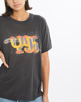 Vintage, 80s, Frat, Tee, The Real Deal, size small, colour Black, newtown, sydney, australia, thrift store, opshop, preloved, secondhand, sustainable, retro, antique, 70s, 80s, 90s, 2000s, 00s, fashion, clothing, streetwear, trendy, garment, style, boutique, store, shop, archive, sale, cheap, best, top, T-Shirts