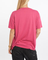 Vintage, 90s, Disney, Mickey, &, Minnie, Mouse, Tee, The Real Deal, size medium, colour Pink, newtown, sydney, australia, thrift store, opshop, preloved, secondhand, sustainable, retro, antique, 70s, 80s, 90s, 2000s, 00s, fashion, clothing, streetwear, trendy, garment, style, boutique, store, shop, archive, sale, cheap, best, top, T-Shirts