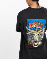 Vintage, 1996, Harley, Davidson, Owners, Group, Tee, The Real Deal, size large, colour Black, newtown, sydney, australia, thrift store, opshop, preloved, secondhand, sustainable, retro, antique, 70s, 80s, 90s, 2000s, 00s, fashion, clothing, streetwear, trendy, garment, style, boutique, store, shop, archive, sale, cheap, best, top, T-Shirts