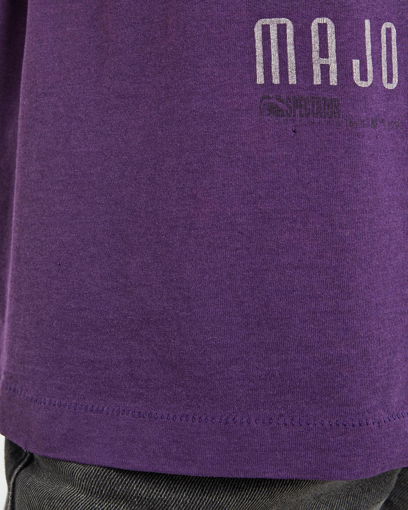 Vintage, 1995, MLB, Colorado, Rockies, Tee, The Real Deal, size medium, colour Purple, newtown, sydney, australia, thrift store, opshop, preloved, secondhand, sustainable, retro, antique, 70s, 80s, 90s, 2000s, 00s, fashion, clothing, streetwear, trendy, garment, style, boutique, store, shop, archive, sale, cheap, best, top, T-Shirts