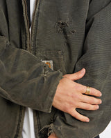 Vintage, Carhartt, Active', Jacket, The Real Deal, size large, colour Black, newtown, sydney, australia, thrift store, opshop, preloved, secondhand, sustainable, retro, antique, 70s, 80s, 90s, 2000s, 00s, fashion, clothing, streetwear, trendy, garment, style, boutique, store, shop, archive, sale, cheap, best, top, Jackets