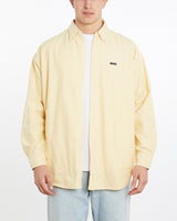 Vintage, 90s, Chaps, Ralph, Lauren, Button, Up, Shirt, The Real Deal, size double extra large, colour Yellow, newtown, sydney, australia, thrift store, opshop, preloved, secondhand, sustainable, retro, antique, 70s, 80s, 90s, 2000s, 00s, fashion, clothing, streetwear, trendy, garment, style, boutique, store, shop, archive, sale, cheap, best, top, Shirts