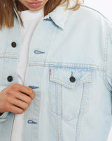 Vintage, Levi's, Denim, Jacket, The Real Deal, size medium, colour Blue, newtown, sydney, australia, thrift store, opshop, preloved, secondhand, sustainable, retro, antique, 70s, 80s, 90s, 2000s, 00s, fashion, clothing, streetwear, trendy, garment, style, boutique, store, shop, archive, sale, cheap, best, top, Jackets