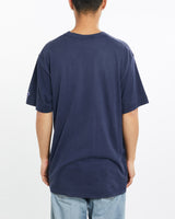 Vintage, 90s, NFL, Denver, Broncos, Tee, The Real Deal, size large, colour Navy, newtown, sydney, australia, thrift store, opshop, preloved, secondhand, sustainable, retro, antique, 70s, 80s, 90s, 2000s, 00s, fashion, clothing, streetwear, trendy, garment, style, boutique, store, shop, archive, sale, cheap, best, top, T-Shirts