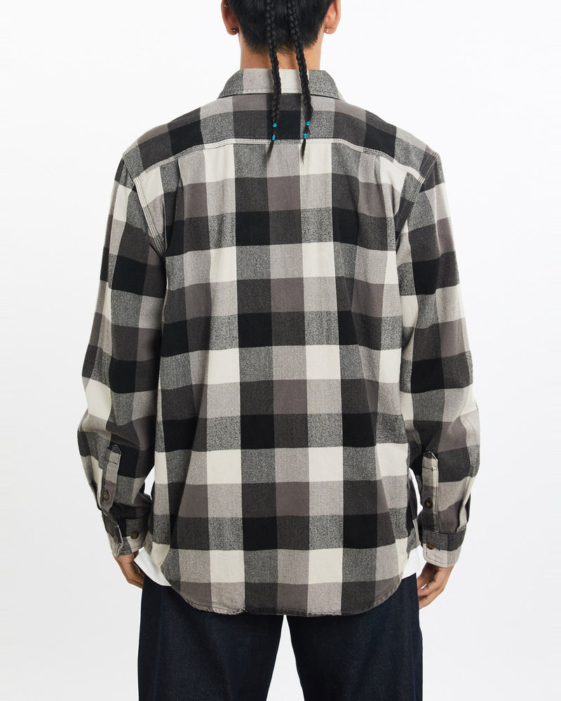 Vintage, Carhartt, Flannelette, Button, Up, Shirt, The Real Deal, size large, colour Multicolour, newtown, sydney, australia, thrift store, opshop, preloved, secondhand, sustainable, retro, antique, 70s, 80s, 90s, 2000s, 00s, fashion, clothing, streetwear, trendy, garment, style, boutique, store, shop, archive, sale, cheap, best, top, Shirts