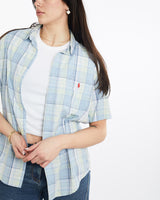 Vintage, 90s, Polo, Ralph, Lauren, Short, Sleeve, Button, Up, Shirt, The Real Deal, size medium, colour Multicolour, newtown, sydney, australia, thrift store, opshop, preloved, secondhand, sustainable, retro, antique, 70s, 80s, 90s, 2000s, 00s, fashion, clothing, streetwear, trendy, garment, style, boutique, store, shop, archive, sale, cheap, best, top, Shirts