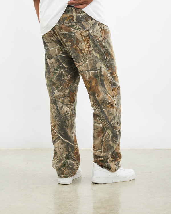 Vintage 'Double Knee' Realtree Camo Pants <br>38"