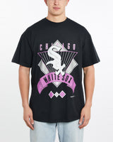 Vintage, 1993, MLB, Chicago, White, Sox, Tee, The Real Deal, size double extra large, colour Black, newtown, sydney, australia, thrift store, opshop, preloved, secondhand, sustainable, retro, antique, 70s, 80s, 90s, 2000s, 00s, fashion, clothing, streetwear, trendy, garment, style, boutique, store, shop, archive, sale, cheap, best, top, T-Shirts