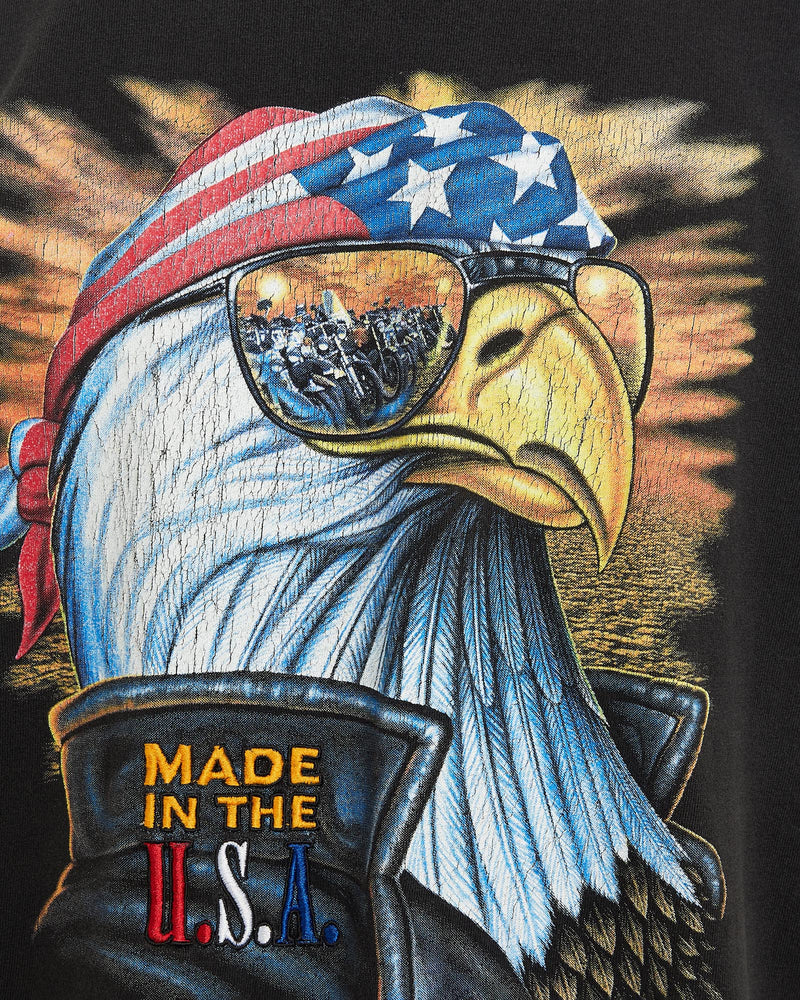 Vintage, 1998, Biketoberfest, Eagle, Tee, The Real Deal, size large, colour Black, newtown, sydney, australia, thrift store, opshop, preloved, secondhand, sustainable, retro, antique, 70s, 80s, 90s, 2000s, 00s, fashion, clothing, streetwear, trendy, garment, style, boutique, store, shop, archive, sale, cheap, best, top, T-Shirts