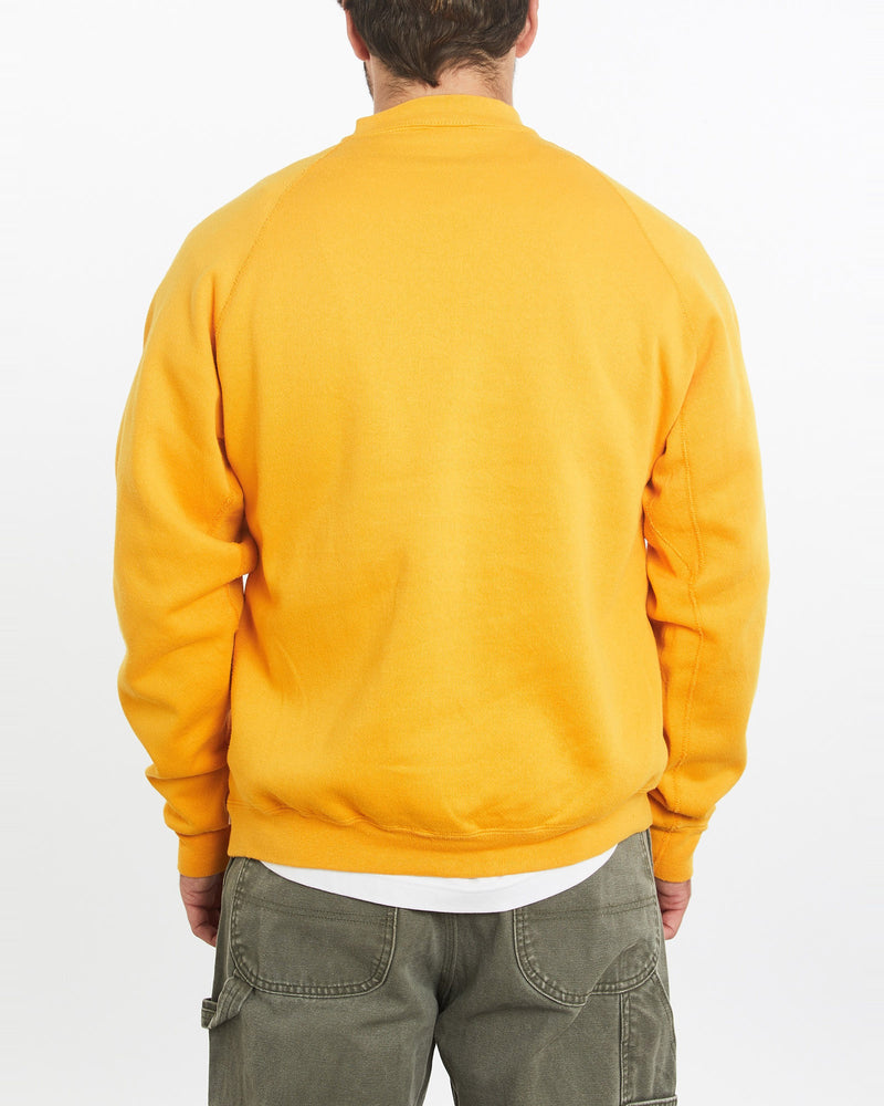 Vintage, 90s, NFL, Green, Bay, Packers, Sweatshirt, The Real Deal, size large, colour Yellow, newtown, sydney, australia, thrift store, opshop, preloved, secondhand, sustainable, retro, antique, 70s, 80s, 90s, 2000s, 00s, fashion, clothing, streetwear, trendy, garment, style, boutique, store, shop, archive, sale, cheap, best, top, Sweats and hoodies