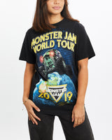 Monster, Jam, World, Tour', Monster, Truck, Tee, The Real Deal, size extra small, colour Black, newtown, sydney, australia, thrift store, opshop, preloved, secondhand, sustainable, retro, antique, 70s, 80s, 90s, 2000s, 00s, fashion, clothing, streetwear, trendy, garment, style, boutique, store, shop, archive, sale, cheap, best, top, T-Shirts