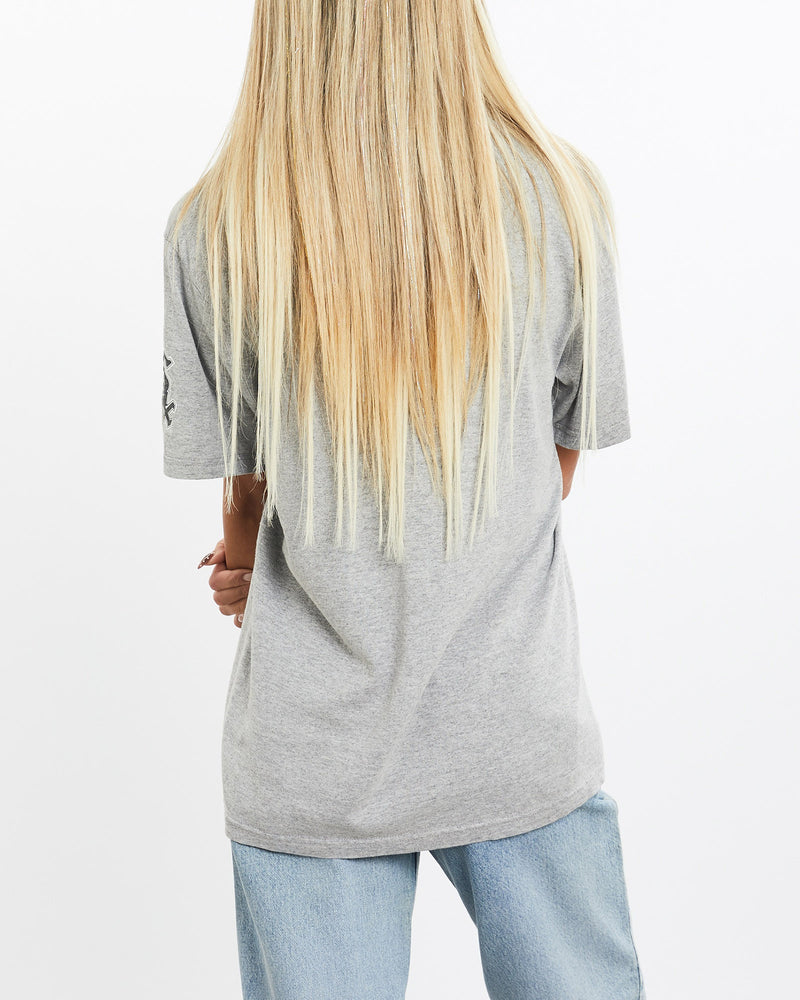 Vintage, Nike, MLB, Chicago, White, Sox, Tee, The Real Deal, size extra small, colour Grey, newtown, sydney, australia, thrift store, opshop, preloved, secondhand, sustainable, retro, antique, 70s, 80s, 90s, 2000s, 00s, fashion, clothing, streetwear, trendy, garment, style, boutique, store, shop, archive, sale, cheap, best, top, T-Shirts