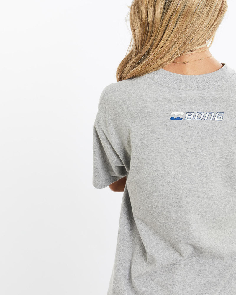 Vintage, Billabong, Surf, Tee, The Real Deal, size extra small, colour Grey, newtown, sydney, australia, thrift store, opshop, preloved, secondhand, sustainable, retro, antique, 70s, 80s, 90s, 2000s, 00s, fashion, clothing, streetwear, trendy, garment, style, boutique, store, shop, archive, sale, cheap, best, top, T-Shirts