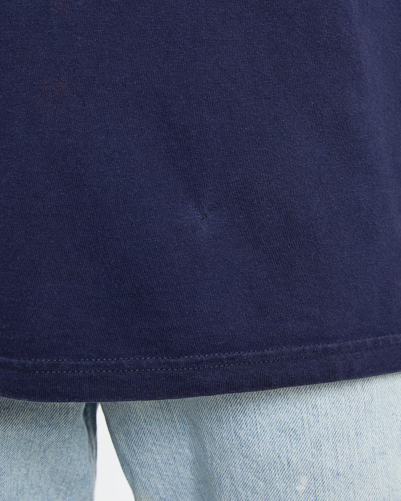 Vintage, Harley, Davidson, Tee, The Real Deal, size double extra large, colour Navy, newtown, sydney, australia, thrift store, opshop, preloved, secondhand, sustainable, retro, antique, 70s, 80s, 90s, 2000s, 00s, fashion, clothing, streetwear, trendy, garment, style, boutique, store, shop, archive, sale, cheap, best, top, T-Shirts