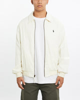 Vintage, 90s, Polo, Ralph, Lauren, Harrington, Jacket, The Real Deal, size large, colour Beige, newtown, sydney, australia, thrift store, opshop, preloved, secondhand, sustainable, retro, antique, 70s, 80s, 90s, 2000s, 00s, fashion, clothing, streetwear, trendy, garment, style, boutique, store, shop, archive, sale, cheap, best, top, Jackets