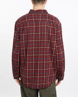 Vintage, Carhartt, Button, Up, Shirt, The Real Deal, size extra large, colour Red, newtown, sydney, australia, thrift store, opshop, preloved, secondhand, sustainable, retro, antique, 70s, 80s, 90s, 2000s, 00s, fashion, clothing, streetwear, trendy, garment, style, boutique, store, shop, archive, sale, cheap, best, top, Shirts