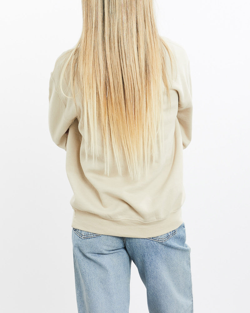 Vintage, Nike, Sweatshirt, The Real Deal, size extra small, colour Beige, newtown, sydney, australia, thrift store, opshop, preloved, secondhand, sustainable, retro, antique, 70s, 80s, 90s, 2000s, 00s, fashion, clothing, streetwear, trendy, garment, style, boutique, store, shop, archive, sale, cheap, best, top, Sweats and hoodies