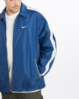 Vintage, 90s, Nike, Windbreaker, Jacket, The Real Deal, size extra large, colour Blue, newtown, sydney, australia, thrift store, opshop, preloved, secondhand, sustainable, retro, antique, 70s, 80s, 90s, 2000s, 00s, fashion, clothing, streetwear, trendy, garment, style, boutique, store, shop, archive, sale, cheap, best, top, Jackets