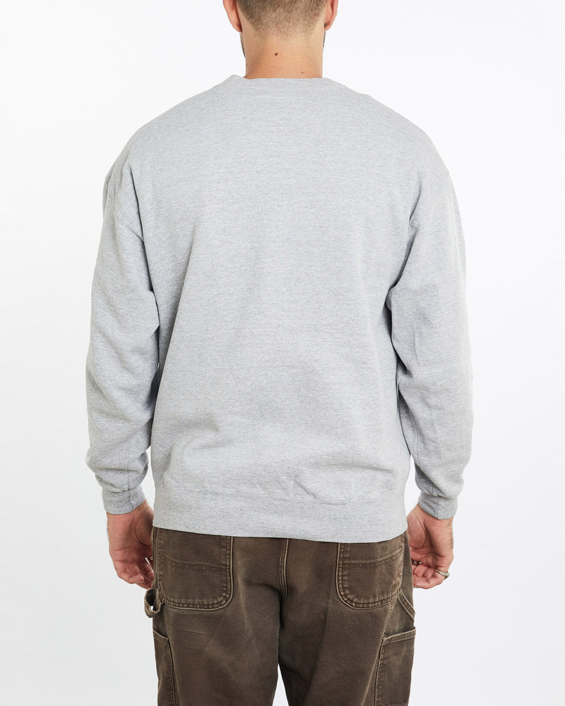 Vintage, 90s, Russell, Athletic, Sweatshirt, The Real Deal, size extra large, colour Grey, newtown, sydney, australia, thrift store, opshop, preloved, secondhand, sustainable, retro, antique, 70s, 80s, 90s, 2000s, 00s, fashion, clothing, streetwear, trendy, garment, style, boutique, store, shop, archive, sale, cheap, best, top, Sweats and hoodies