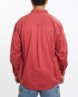 Vintage, 90s, Chaps, Ralph, Lauren, Button, Up, Shirt, The Real Deal, size extra large, colour Burgundy, newtown, sydney, australia, thrift store, opshop, preloved, secondhand, sustainable, retro, antique, 70s, 80s, 90s, 2000s, 00s, fashion, clothing, streetwear, trendy, garment, style, boutique, store, shop, archive, sale, cheap, best, top, Shirts