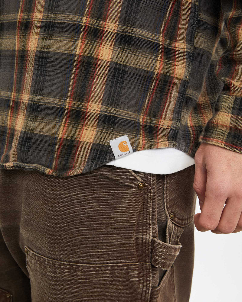 Vintage Carhartt Flannelette Button Up Shirt <br>XL , The Real Deal , newtown, sydney, australia, thrift store, opshop, preloved, secondhand, sustainable, retro, antique, 70s, 80s, 90s, 2000s, 00s, fashion, clothing, streetwear, trendy, garment, style, boutique, store, shop, archive, sale, cheap, best, top