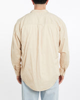 Vintage, 90s, Chaps, Ralph, Lauren, Button, Up, Shirt, The Real Deal, size double extra large, colour Beige, newtown, sydney, australia, thrift store, opshop, preloved, secondhand, sustainable, retro, antique, 70s, 80s, 90s, 2000s, 00s, fashion, clothing, streetwear, trendy, garment, style, boutique, store, shop, archive, sale, cheap, best, top, Shirts