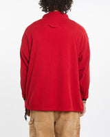 Vintage 90s Disney Mickey Mouse Quarter Zip Fleece Sweatshirt <br>XL , The Real Deal , newtown, sydney, australia, thrift store, opshop, preloved, secondhand, sustainable, retro, antique, 70s, 80s, 90s, 2000s, 00s, fashion, clothing, streetwear, trendy, garment, style, boutique, store, shop, archive, sale, cheap, best, top