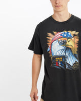 Vintage, 1998, Biketoberfest, Eagle, Tee, The Real Deal, size large, colour Black, newtown, sydney, australia, thrift store, opshop, preloved, secondhand, sustainable, retro, antique, 70s, 80s, 90s, 2000s, 00s, fashion, clothing, streetwear, trendy, garment, style, boutique, store, shop, archive, sale, cheap, best, top, T-Shirts