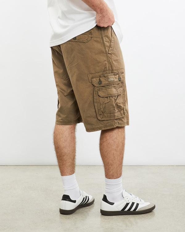 Vintage, Lee, Cargo, Shorts, The Real Deal, size 34", colour Brown, newtown, sydney, australia, thrift store, opshop, preloved, secondhand, sustainable, retro, antique, 70s, 80s, 90s, 2000s, 00s, fashion, clothing, streetwear, trendy, garment, style, boutique, store, shop, archive, sale, cheap, best, top, Shorts