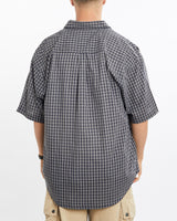 Vintage, 90s, Polo, Ralph, Lauren, Short, Sleeve, Button, Up, Shirt, The Real Deal, size large, colour Blue, newtown, sydney, australia, thrift store, opshop, preloved, secondhand, sustainable, retro, antique, 70s, 80s, 90s, 2000s, 00s, fashion, clothing, streetwear, trendy, garment, style, boutique, store, shop, archive, sale, cheap, best, top, Shirts