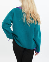 Vintage 90s Columbia Full Zip Fleece Sweatshirt <br>S , The Real Deal , newtown, sydney, australia, thrift store, opshop, preloved, secondhand, sustainable, retro, antique, 70s, 80s, 90s, 2000s, 00s, fashion, clothing, streetwear, trendy, garment, style, boutique, store, shop, archive, sale, cheap, best, top
