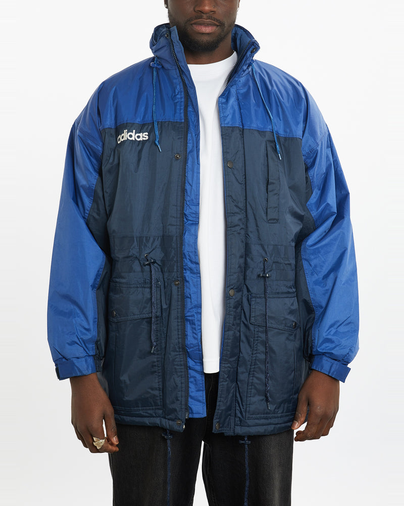 Vintage 90s Adidas Equipment Puffer Jacket <br>L , The Real Deal , newtown, sydney, australia, thrift store, opshop, preloved, secondhand, sustainable, retro, antique, 70s, 80s, 90s, 2000s, 00s, fashion, clothing, streetwear, trendy, garment, style, boutique, store, shop, archive, sale, cheap, best, top