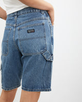 Vintage Wrangler Denim Carpenter Shorts <br>29" , The Real Deal , newtown, sydney, australia, thrift store, opshop, preloved, secondhand, sustainable, retro, antique, 70s, 80s, 90s, 2000s, 00s, fashion, clothing, streetwear, trendy, garment, style, boutique, store, shop, archive, sale, cheap, best, top
