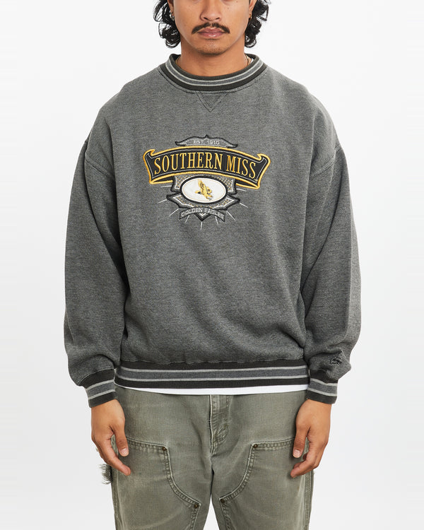 Vintage 90s NCAA Southern Miss Golden Eagles Sweatshirt <br>L , The Real Deal , newtown, sydney, australia, thrift store, opshop, preloved, secondhand, sustainable, retro, antique, 70s, 80s, 90s, 2000s, 00s, fashion, clothing, streetwear, trendy, garment, style, boutique, store, shop, archive, sale, cheap, best, top