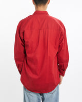 Vintage, 90s, Chaps, Ralph, Lauren, Button, Up, Shirt, The Real Deal, size large, colour Red, newtown, sydney, australia, thrift store, opshop, preloved, secondhand, sustainable, retro, antique, 70s, 80s, 90s, 2000s, 00s, fashion, clothing, streetwear, trendy, garment, style, boutique, store, shop, archive, sale, cheap, best, top, Shirts