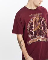 Vintage, 90s, Walt, Disney, World, Tower, Of, Terror, Tee, The Real Deal, size extra large, colour Burgundy, newtown, sydney, australia, thrift store, opshop, preloved, secondhand, sustainable, retro, antique, 70s, 80s, 90s, 2000s, 00s, fashion, clothing, streetwear, trendy, garment, style, boutique, store, shop, archive, sale, cheap, best, top, T-Shirts