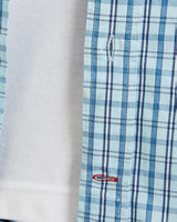 Vintage, 90s, Polo, Ralph, Lauren, Short, Sleeve, Button, Up, Shirt, The Real Deal, size extra large, colour Blue, newtown, sydney, australia, thrift store, opshop, preloved, secondhand, sustainable, retro, antique, 70s, 80s, 90s, 2000s, 00s, fashion, clothing, streetwear, trendy, garment, style, boutique, store, shop, archive, sale, cheap, best, top, Shirts