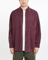 Vintage, Timberland, Corduroy, Button, Up, Shirt, The Real Deal, size extra large, colour Purple, newtown, sydney, australia, thrift store, opshop, preloved, secondhand, sustainable, retro, antique, 70s, 80s, 90s, 2000s, 00s, fashion, clothing, streetwear, trendy, garment, style, boutique, store, shop, archive, sale, cheap, best, top, Shirts