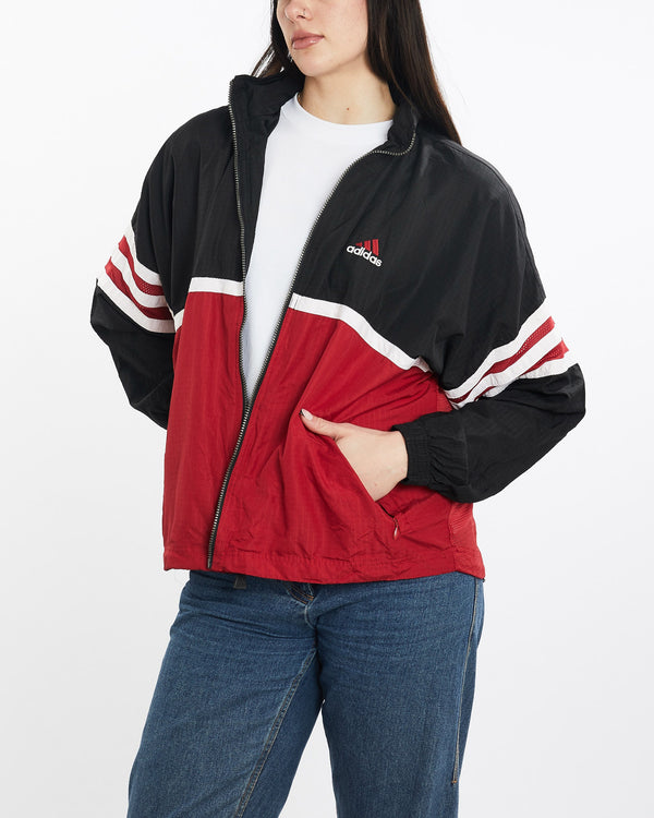 Vintage, 90s, Adidas, Windbreaker, Jacket, The Real Deal, size medium, colour Multicolour, newtown, sydney, australia, thrift store, opshop, preloved, secondhand, sustainable, retro, antique, 70s, 80s, 90s, 2000s, 00s, fashion, clothing, streetwear, trendy, garment, style, boutique, store, shop, archive, sale, cheap, best, top, Jackets