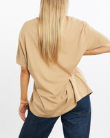 Vintage, 90s, Polo, Ralph, Lauren, Tee, The Real Deal, size medium, colour Brown, newtown, sydney, australia, thrift store, opshop, preloved, secondhand, sustainable, retro, antique, 70s, 80s, 90s, 2000s, 00s, fashion, clothing, streetwear, trendy, garment, style, boutique, store, shop, archive, sale, cheap, best, top, T-Shirts