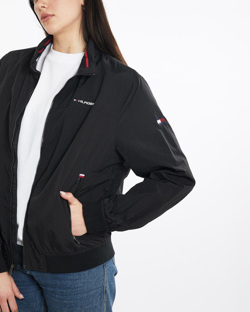 Vintage, Tommy, Hilfiger, Sailing, Jacket, The Real Deal, size medium, colour Black, newtown, sydney, australia, thrift store, opshop, preloved, secondhand, sustainable, retro, antique, 70s, 80s, 90s, 2000s, 00s, fashion, clothing, streetwear, trendy, garment, style, boutique, store, shop, archive, sale, cheap, best, top, Jackets
