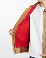 Vintage, Carhartt, Santa, Fe', Jacket, The Real Deal, size extra large, colour Beige, newtown, sydney, australia, thrift store, opshop, preloved, secondhand, sustainable, retro, antique, 70s, 80s, 90s, 2000s, 00s, fashion, clothing, streetwear, trendy, garment, style, boutique, store, shop, archive, sale, cheap, best, top, Jackets