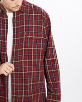 Vintage, Carhartt, Button, Up, Shirt, The Real Deal, size extra large, colour Red, newtown, sydney, australia, thrift store, opshop, preloved, secondhand, sustainable, retro, antique, 70s, 80s, 90s, 2000s, 00s, fashion, clothing, streetwear, trendy, garment, style, boutique, store, shop, archive, sale, cheap, best, top, Shirts